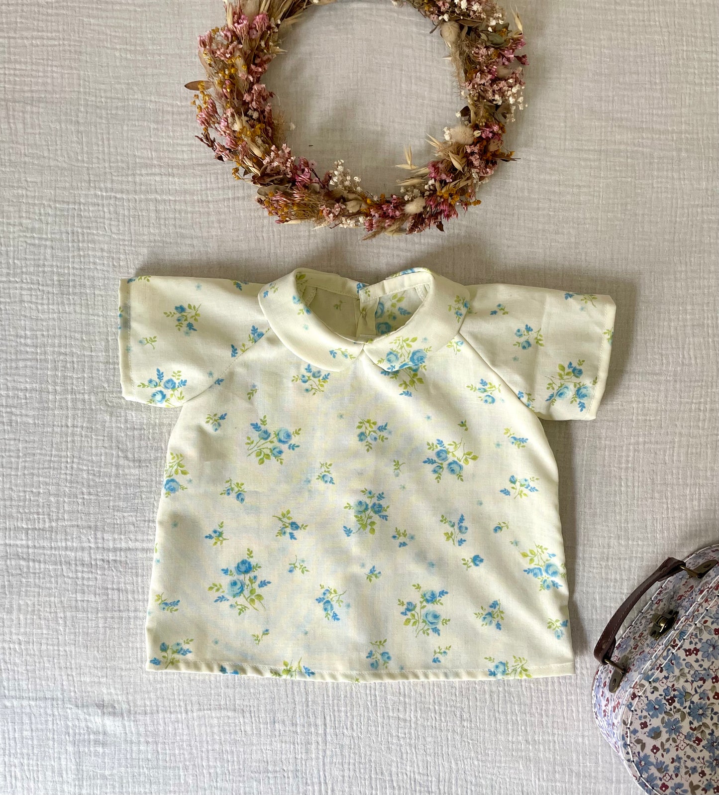 Blouse à fleurs 18 mois