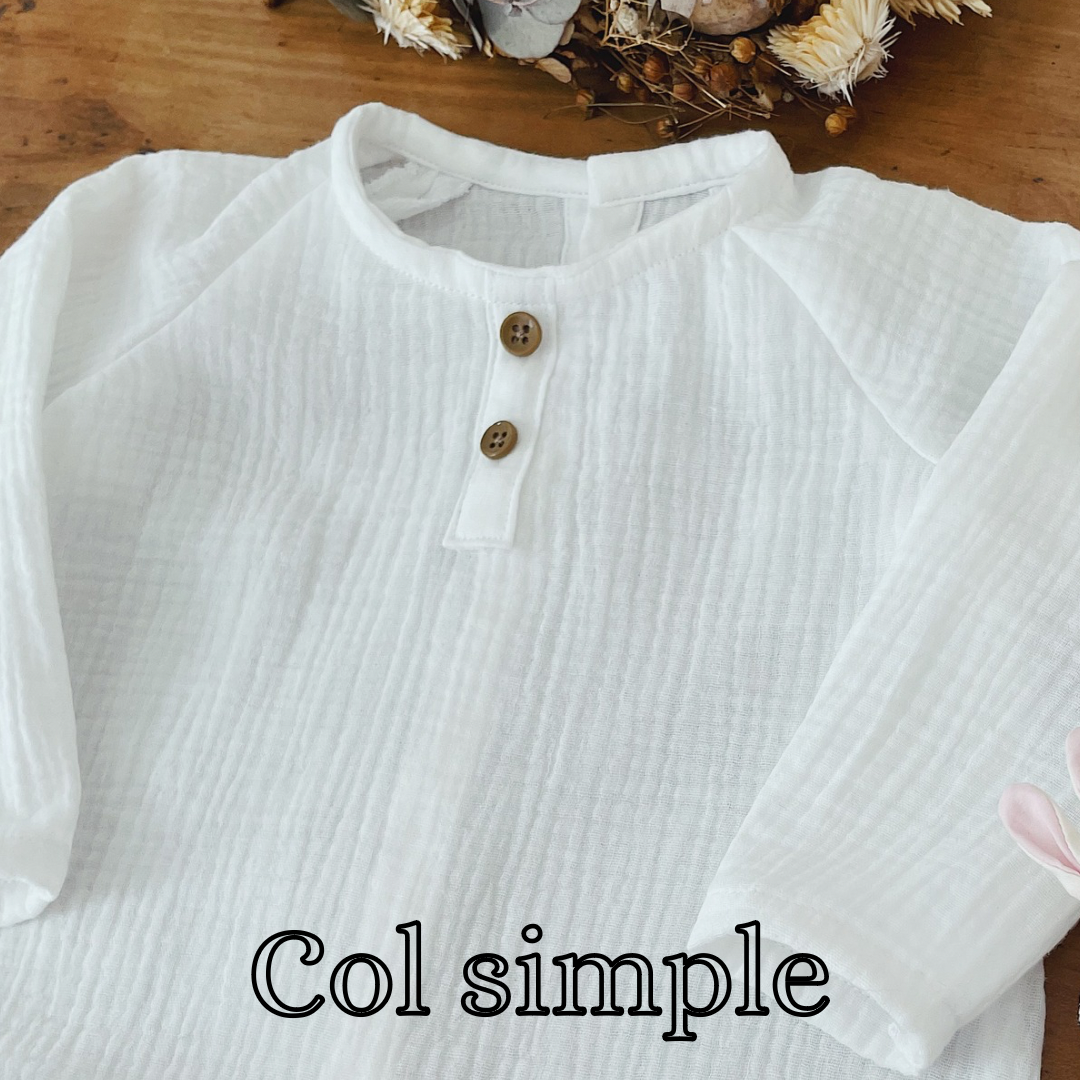 Blouse gaze de coton